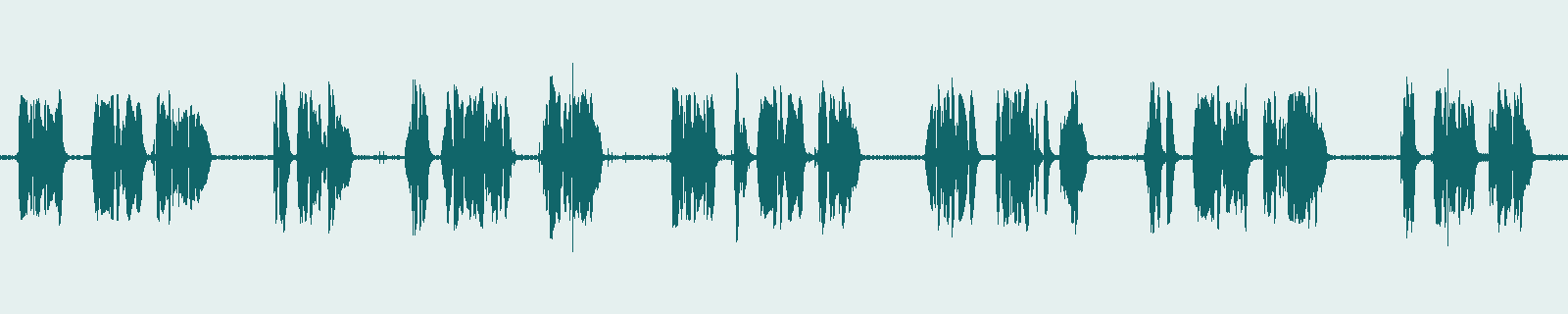 ノイズキャンセリングの仕組みの実音声から生成した波形